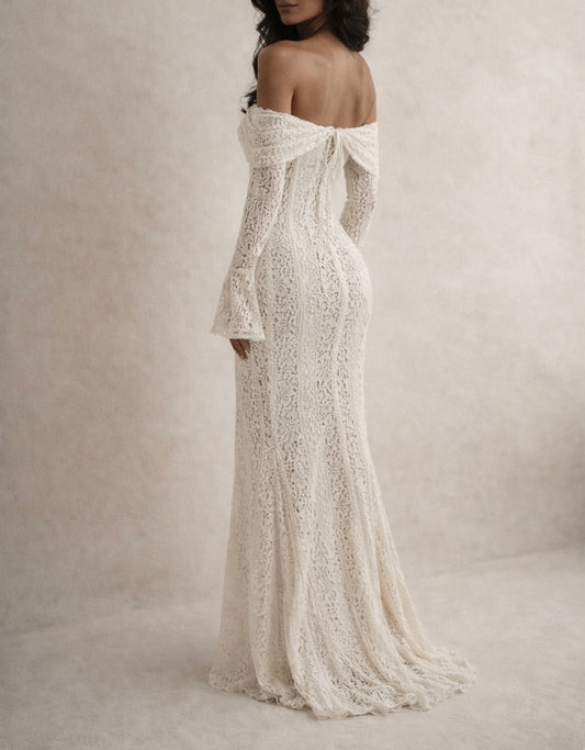 LISSE Lace Couture Maxi Dress