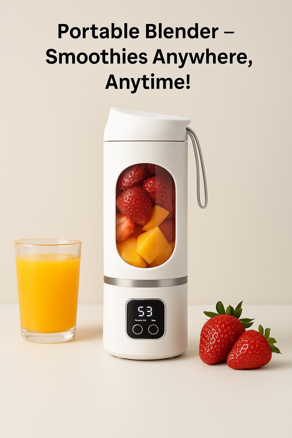 Portable Blender - Smoothies Anywhere in Seconds!