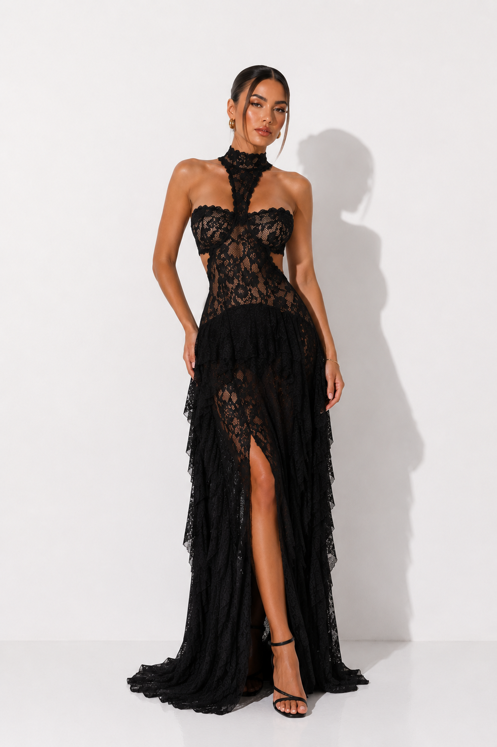 NOIR Étoile Lace Gown