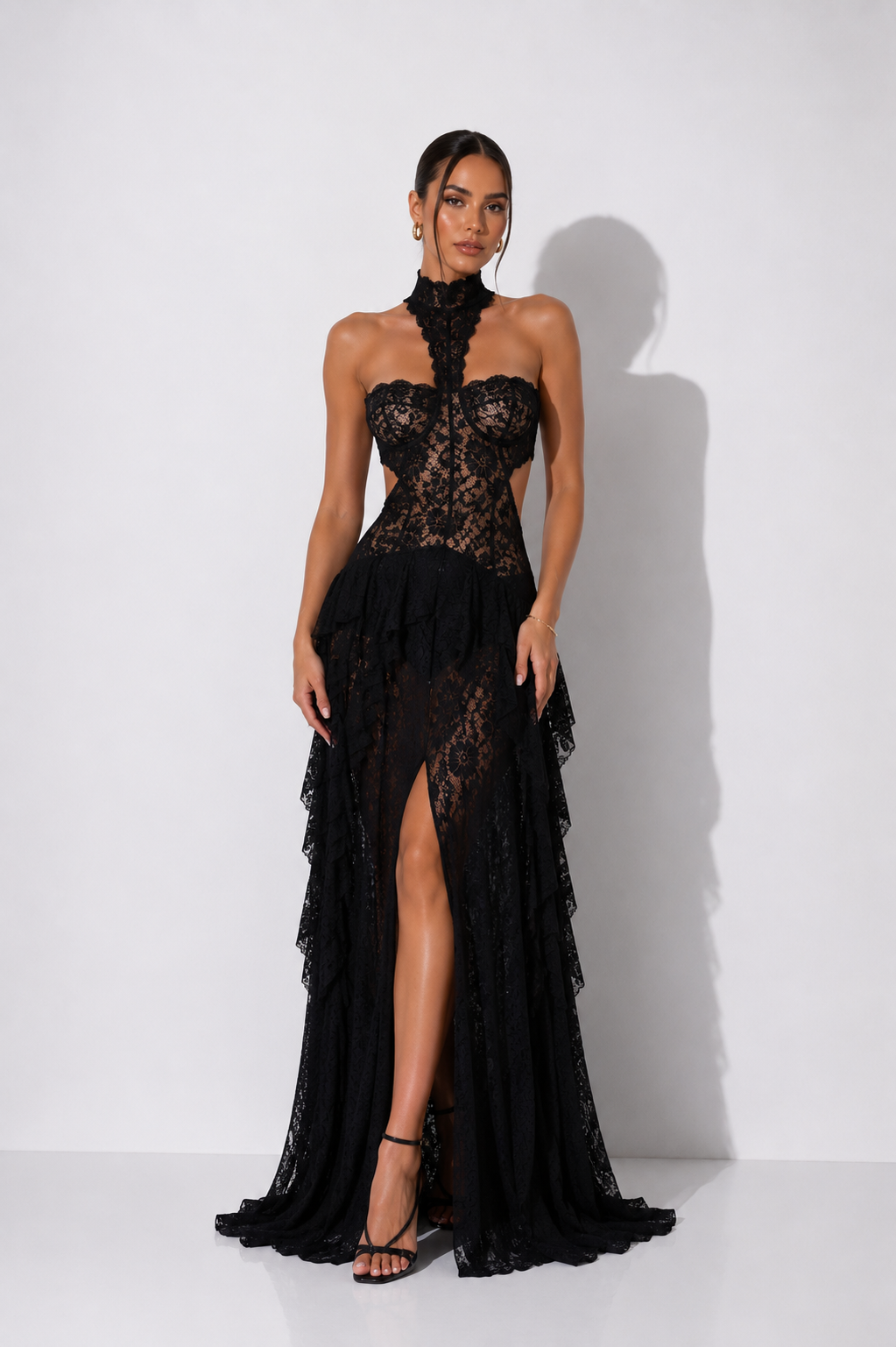 NOIR Étoile Lace Gown