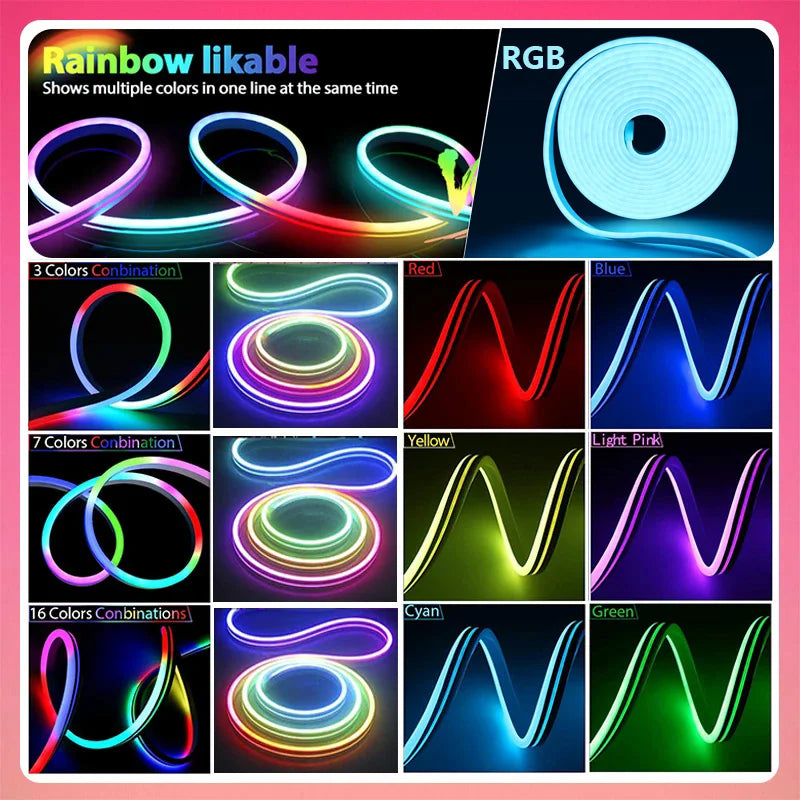 RGBIC Neon LED Strip Lights - Smart APP Control