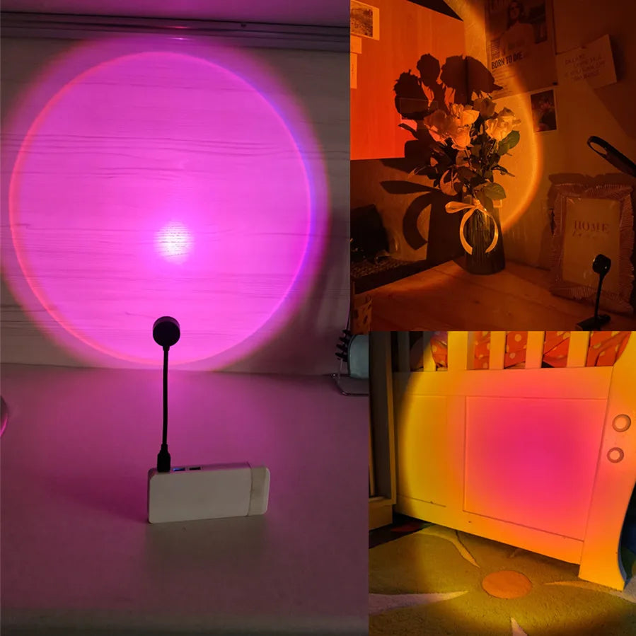 Sunset Lamp Projector- Mood and Home Decor Light