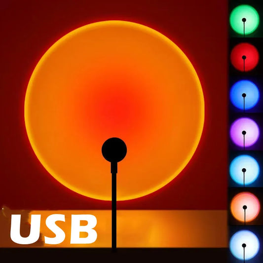 Sunset Lamp Projector- Mood and Home Decor Light